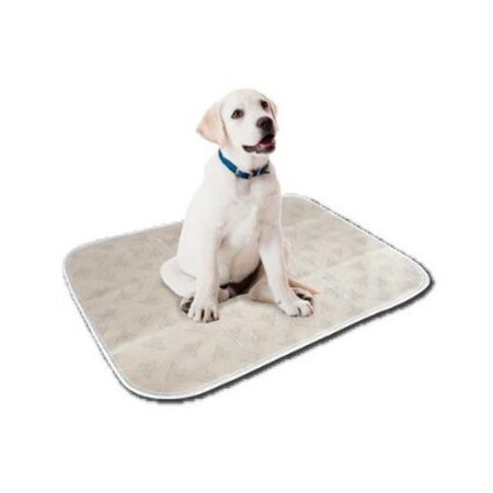 Microfine PP20272 20 x 27 in. Reusable Absorbent Medium Potty Pad44; White - Pack of 2